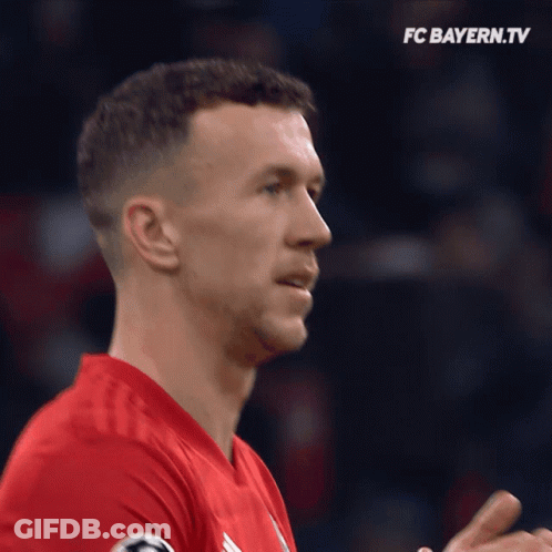 Close Up Of Man With FC Bayern.tv GIF