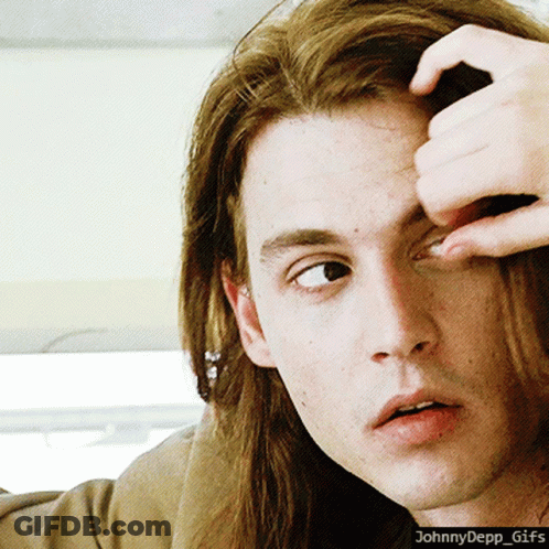 Close Up Of Man With Johnnydepp GIF