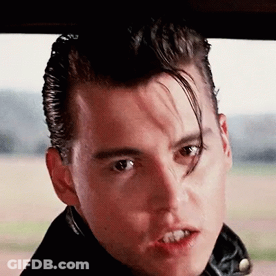 Close Up Of Man With Mohawk And Black Jacket GIF