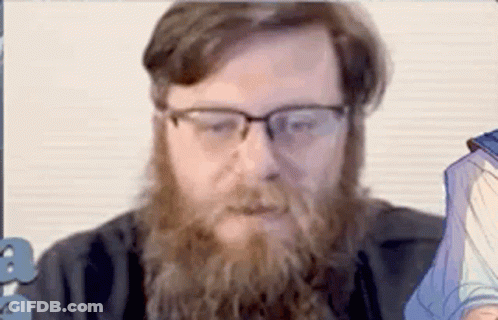 Close Up Of Man With Name Mary T3 GIF