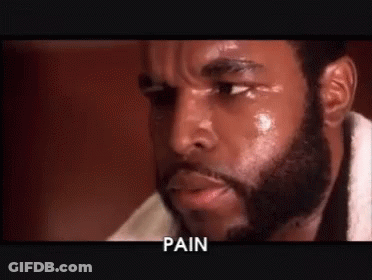 Close Up Of Man With Pain GIF