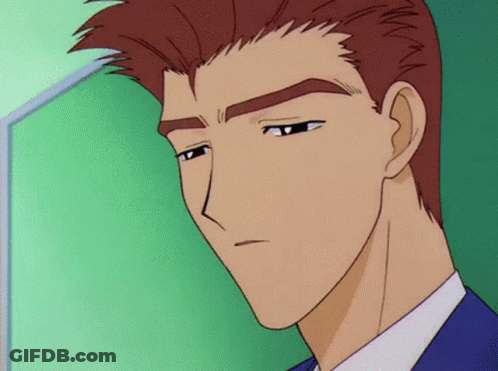 Close Up Of Man With Serious Expression GIF