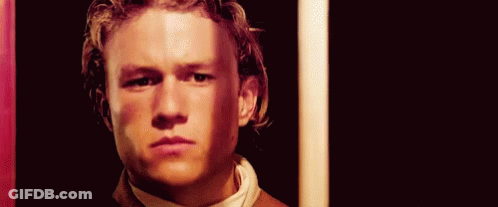 Close Up Of Man With Serious Expression GIF