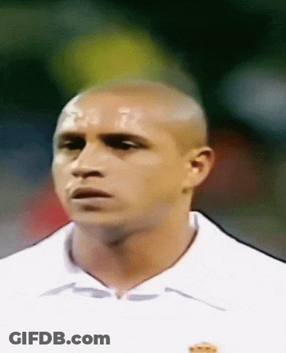 Close Up Of Man With Shaved Head GIF