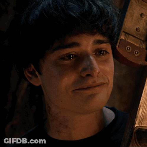 Close Up Of Man With Smiley Face On Face GIF