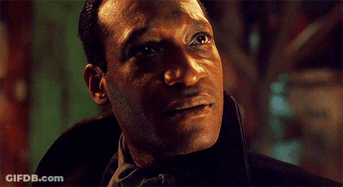 Close Up Of Man With Tear Coming Out Of Eye GIF