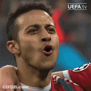 Close Up Of Man With Uefa.tv GIF