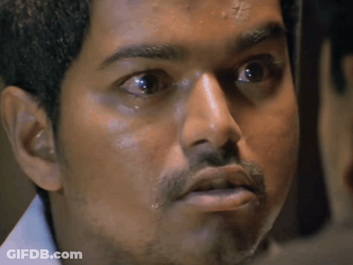 Close Up Of Man With White Shirt GIF