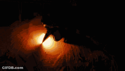 Close Up Of Mouth With Light Shining Through GIF