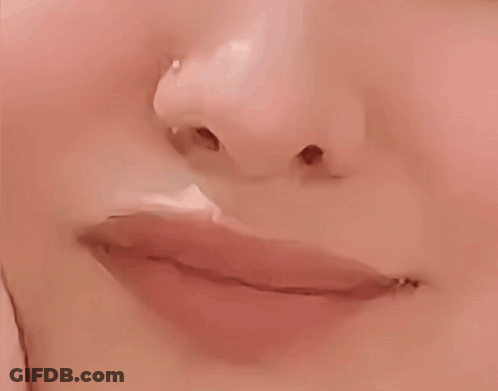 Close Up Of Mouth With Teeth GIF