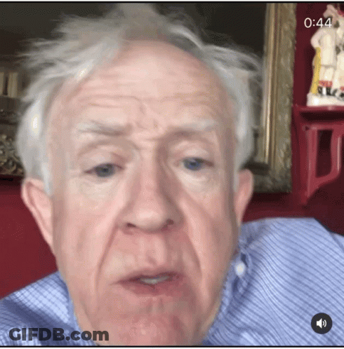 Close-Up Of Older Man With 0:44 GIF