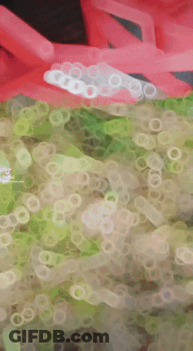 Close Up Of Painting With TikTok Logo GIF