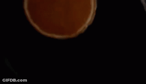 Close Up Of Pancake On Plate GIF