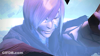 Close Up Of Person Face In Video Game GIF