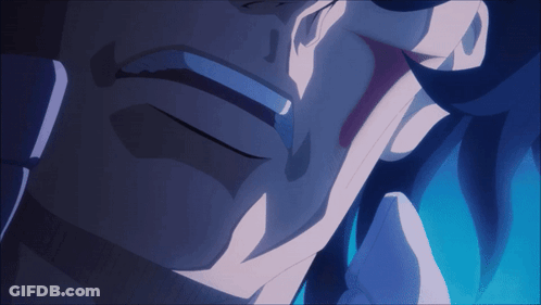 Close Up Of Person Face With Purple Background GIF