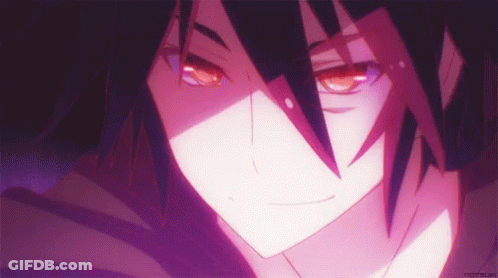 Close Up Of Person Face With Purple Eyes GIF