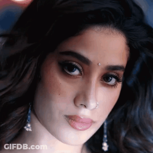 Close Up Of Person Face With Smiley Background GIF