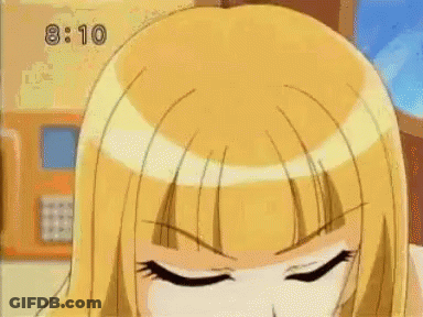 Close Up Of Person Head Time 8:10 GIF