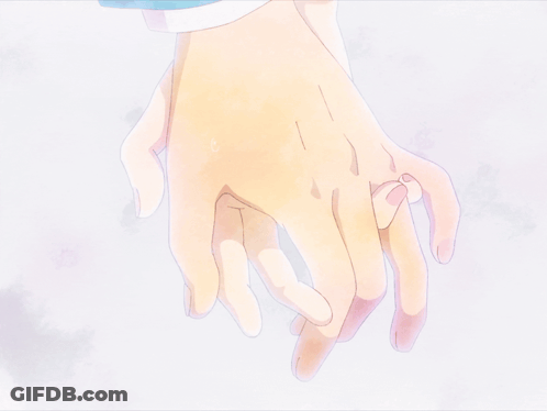 Close Up Of Person Holding Another's Hands GIF