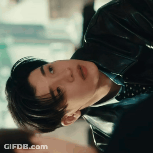 Close Up Of Person In Black Jacket GIF
