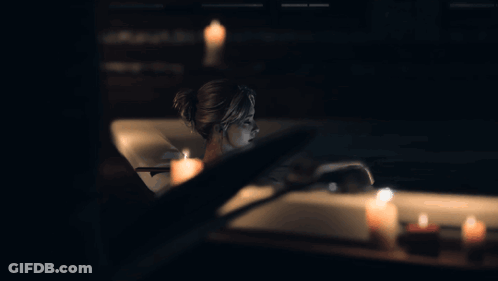 Close-Up Of Person In Red Jacket GIF