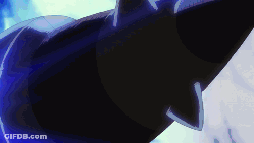 Close Up Of Person's Bottom On Blue Background GIF