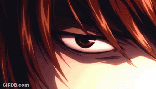 Close Up Of Person's Eye With Shadow GIF