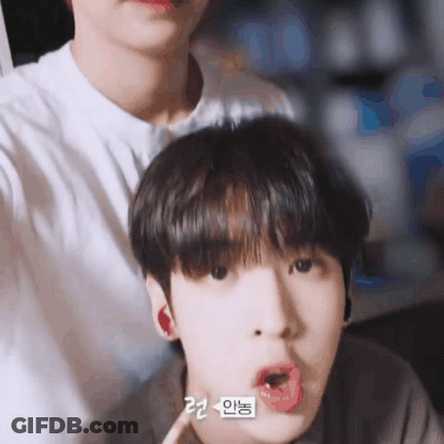 Close Up Of Person's Face GIF