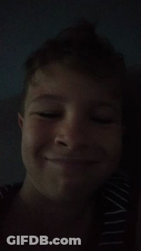 Close Up Of Person's Face GIF