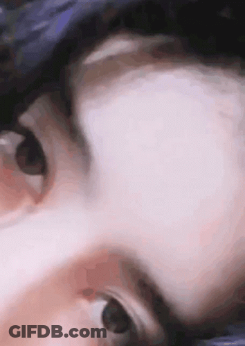 Close Up Of Person's Face GIF