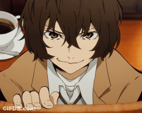 Close Up Of Person's Face With Cup Of Coffee GIF