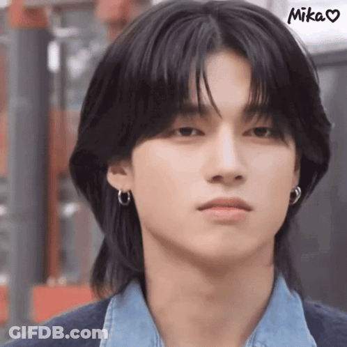 Close Up Of Person's Face With Mika GIF