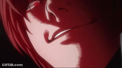 Close Up Of Person's Face With Shadow GIF