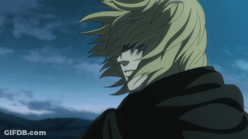 Close Up Of Person's Head With Blue Sky GIF