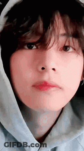 Close Up Of Person Wearing Hoodie GIF