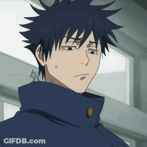 Close Up Of Person With Button On Collar GIF