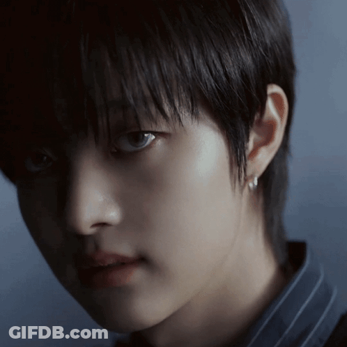 Close Up Of Person With Dark Hair GIF