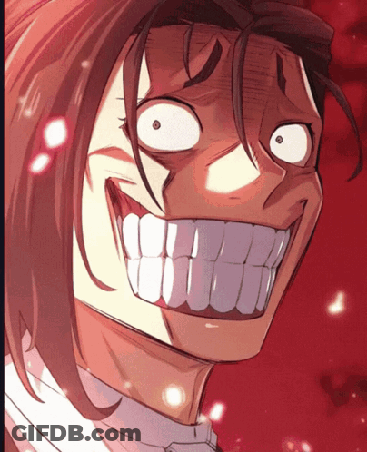 Close Up Of Person With Huge Smile GIF