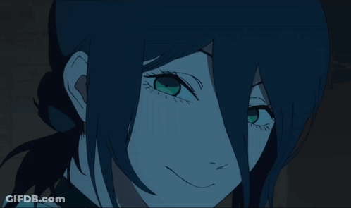 Close-Up Of Person With Long Hair And Green Eyes GIF