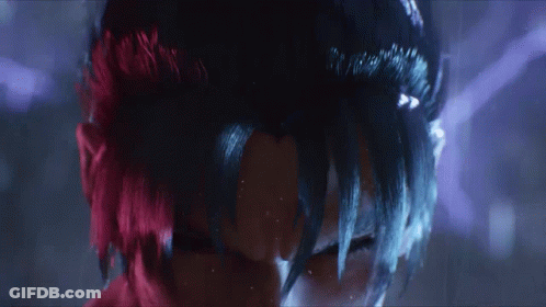 Close Up Of Person With Red Hair GIF