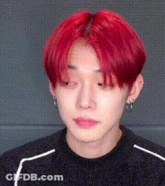 Close Up Of Person With Red Hair GIF