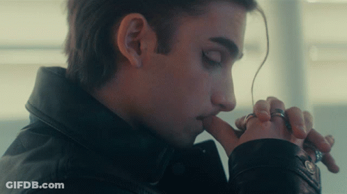 Close Up Of Person With Ring On Finger GIF