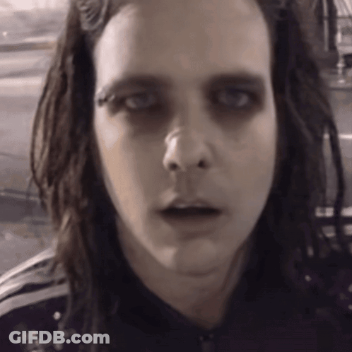 Close Up Of Person With Serious Look GIF