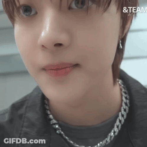 Close Up Of Person With & Team Visible GIF
