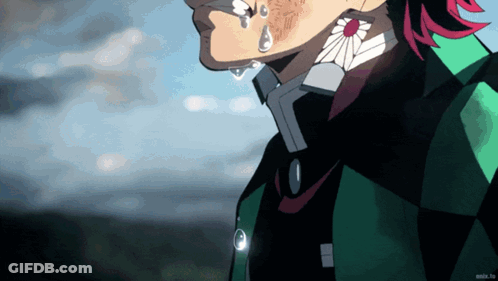 Close Up Of Person With Tear GIF