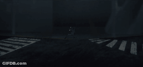 Close Up Of Person With White Hair GIF