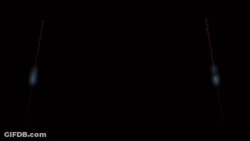 Close Up Of Red Car Hood On Black Background GIF