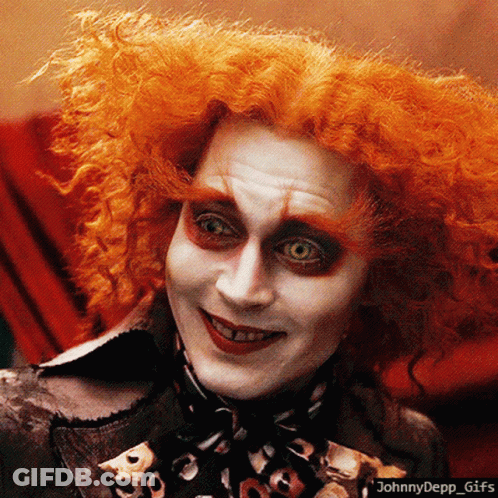 Close Up Of Red Hair And Green Eyes GIF