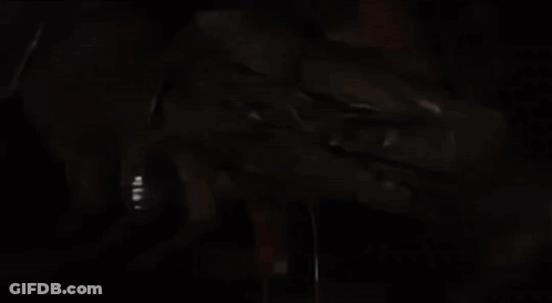 Close Up Of Red Object With Light GIF