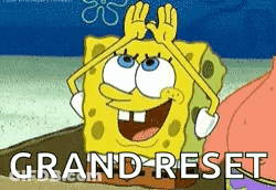Close Up Of Reset Button On Glass GIF